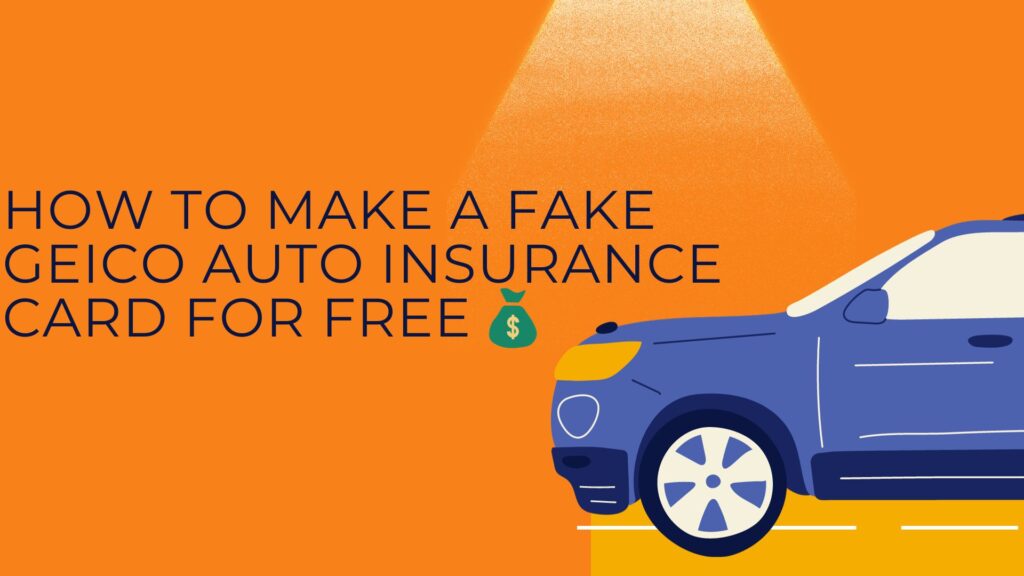 auto insurance card for free