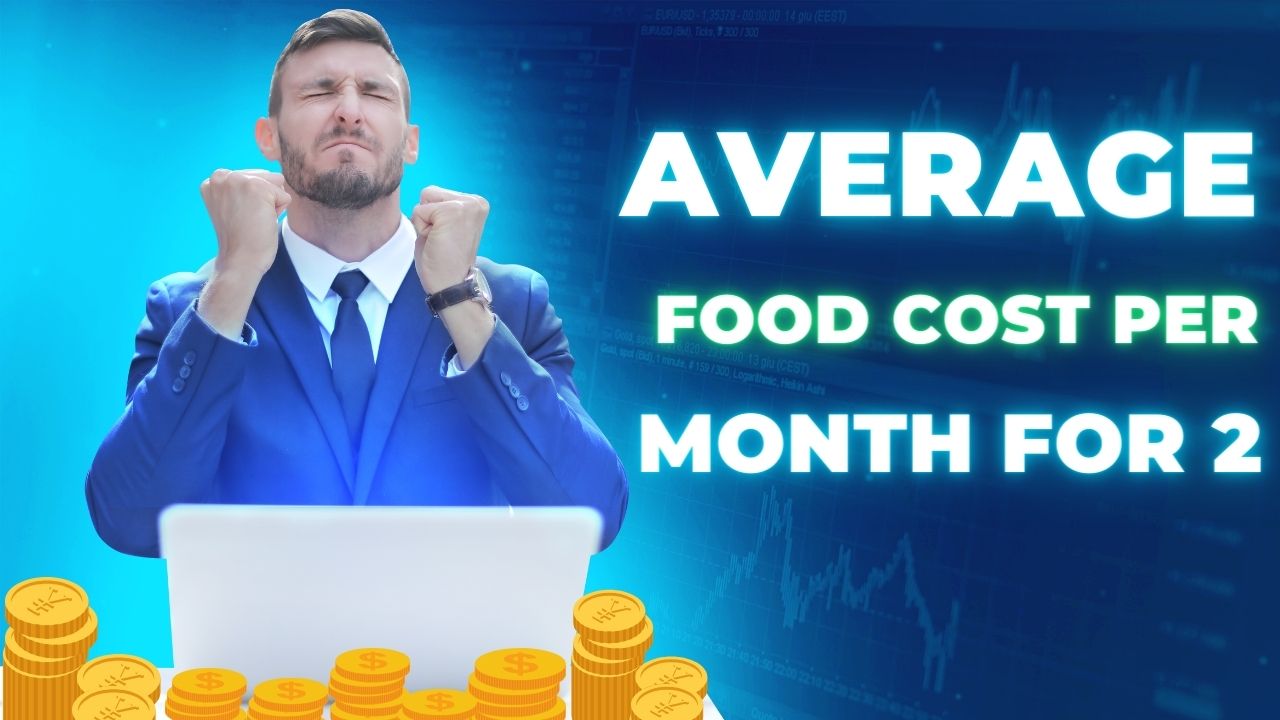 Average food cost per month for 2