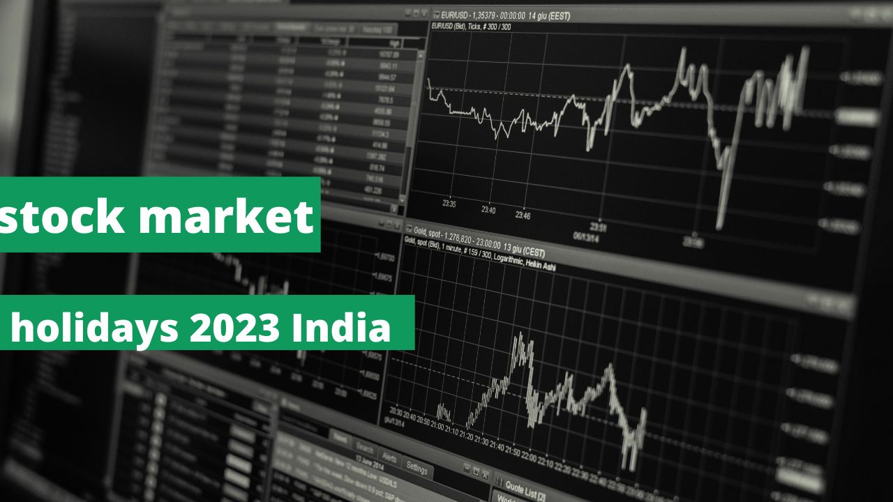 stock market holidays 2023 India